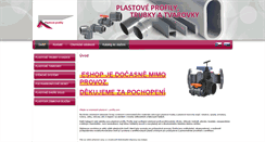 Desktop Screenshot of plastove-profily.com